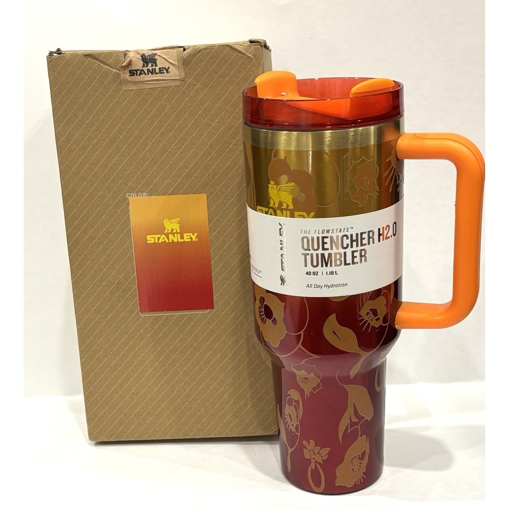 Stanley x Karol G Quencher H2.0 40oz Tropicoqueta Tumbler Limited Edition NIB